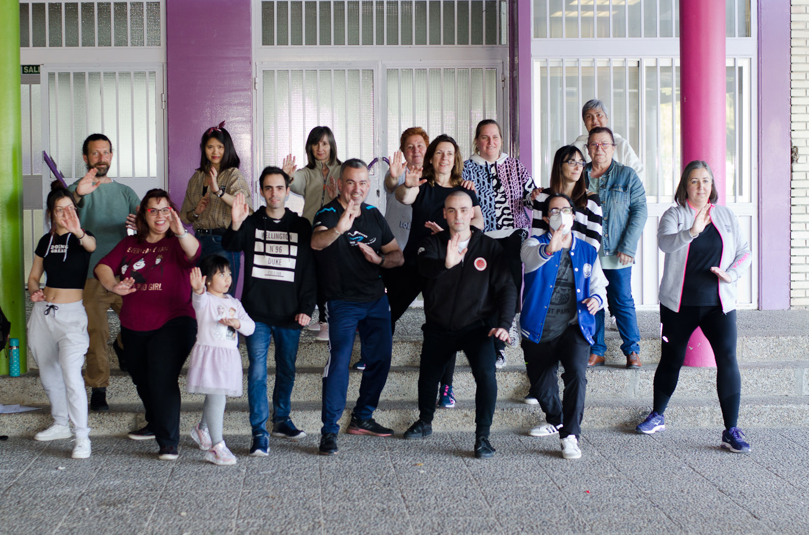 Segundo grupo de alumnos